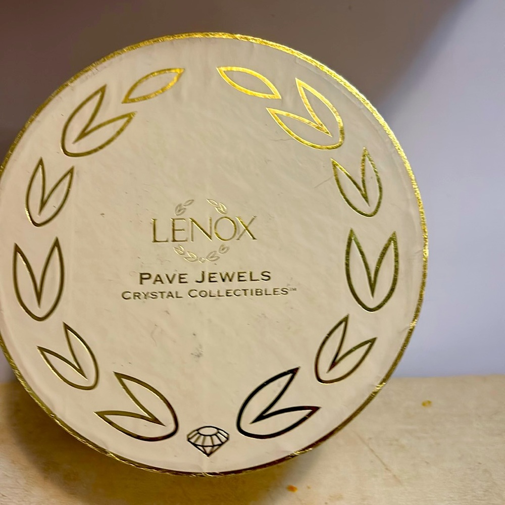 You are buying a brand new Lenox Pave Jewels Crystal Collectibles